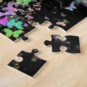 Puzzle papillon coloré - Peinture (Côté)