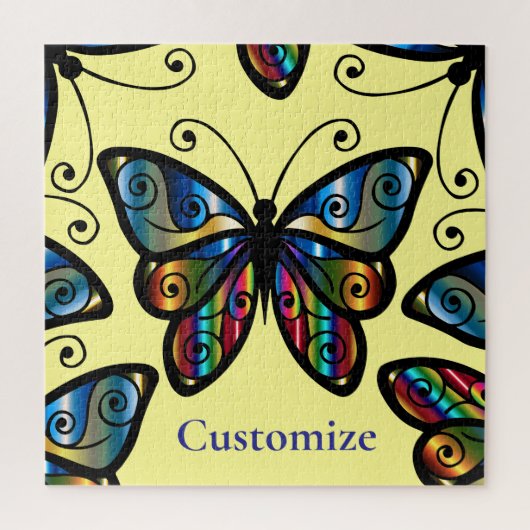 Puzzle Papillon Coloré Thunder_Cove (Vertical)