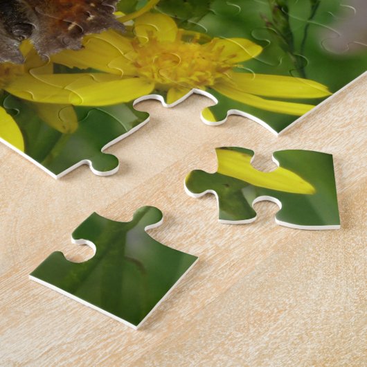 Puzzle Papillon Comma dans le parc national des Glaciers (Côté)