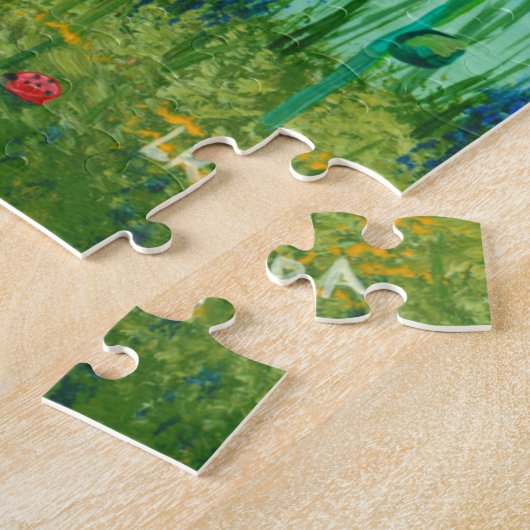 Puzzle Papillon de chat Tuxedo Art (Côté)