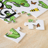 Puzzle Papillon de grenouilles Bumblebee Puzzle (Côté)