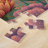 Puzzle Papillon de jardin coloré (Côté)