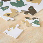 Puzzle Papillon de la nature et verdure florale (Côté)