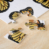 Puzzle Papillon de monarque orange (Côté)