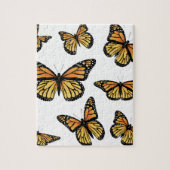 Puzzle Papillon de monarque orange (Vertical)