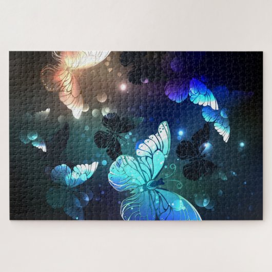 Puzzle Papillon de nuit (Horizontal)