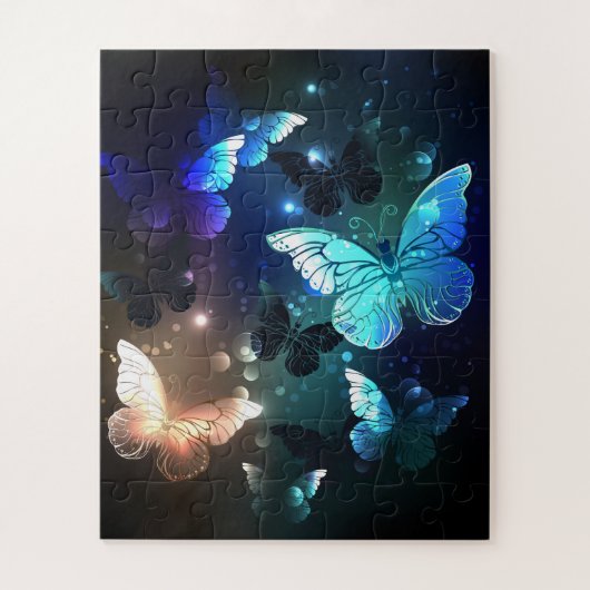 Puzzle Papillon de nuit voltigeant (Vertical)