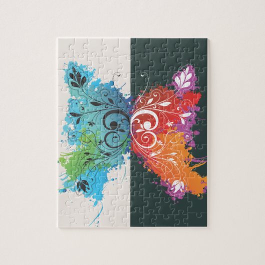 Puzzle Papillon de Psychadelic (Vertical)
