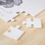 Puzzle Papillon d'éléphant (Côté)