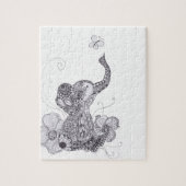 Puzzle Papillon d'éléphant (Vertical)