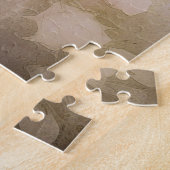 Puzzle Papillon Dreamy aux fleurs roses (Côté)