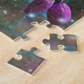 Puzzle Papillon et fleurs de la Forêt magique (Côté)