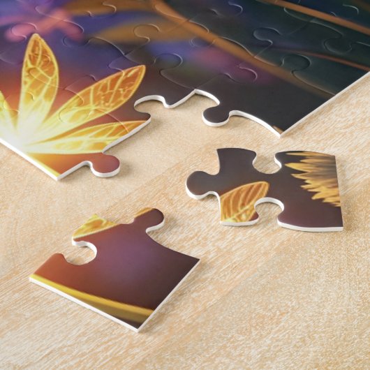 Puzzle Papillon et luciole (Côté)