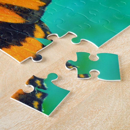 Puzzle Papillon Fleur Passion Gratté. (Côté)