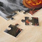 Puzzle Papillon Halloween Éffrayant (Côté)