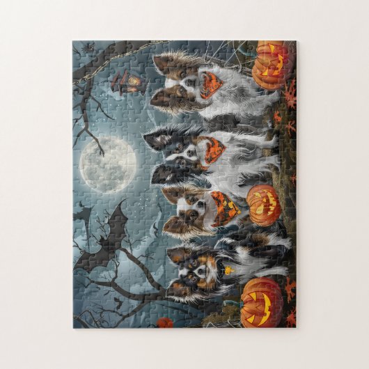Puzzle Papillon Halloween Éffrayant (Vertical)