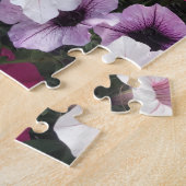 Puzzle Papillon jaune et fleurs difficiles (Côté)