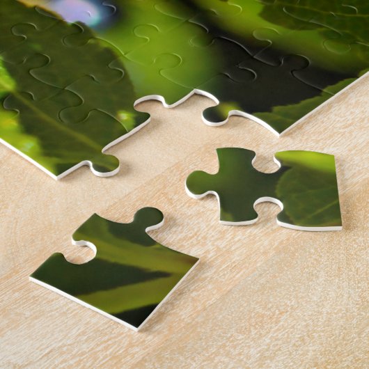 Puzzle Papillon Ling blanc. (Côté)