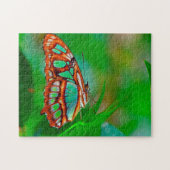 Puzzle Papillon malachite. (Horizontal)
