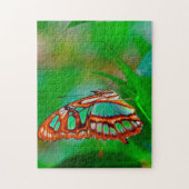 Puzzle Papillon malachite. (Vertical)