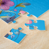 Puzzle Papillon mignon et coloré (Côté)