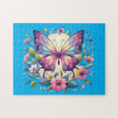 Puzzle Papillon mignon et coloré (Horizontal)