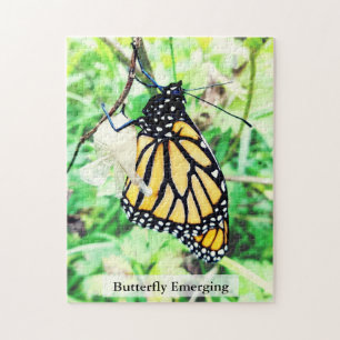 Puzzle Papillon Monarch en Éclosion 252Pcs