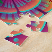 Puzzle papillon monarque (Côté)