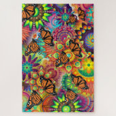 Puzzle papillon monarque (Vertical)