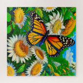 Puzzle Papillon Monarque (Horizontal)