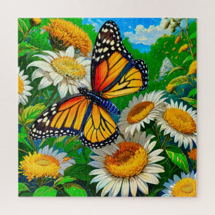 Puzzle Papillon Monarque