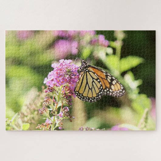 Puzzle Papillon monarque (Horizontal)