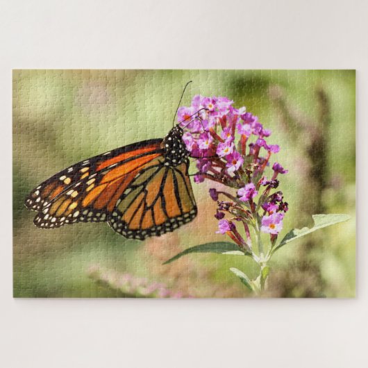 Puzzle Papillon monarque (Horizontal)