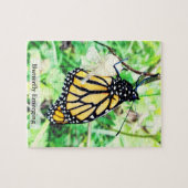 Puzzle Papillon Monarque Émergeant 110 Pièces (Horizontal)
