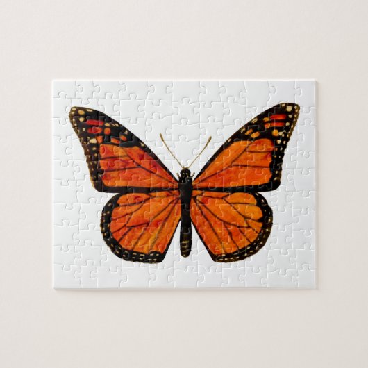 Puzzle Papillon monarque Petit (Horizontal)