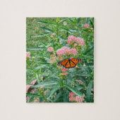 Puzzle Papillon Monarque sur Milkweed (Vertical)