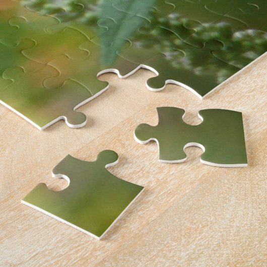 Puzzle Papillon Monarque sur papillon pourpre Bush (Côté)