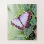 Puzzle Papillon morpho bleu (Vertical)