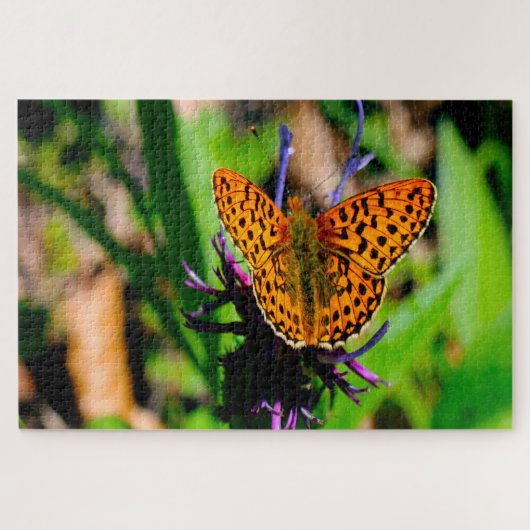 Puzzle Papillon Nacre de la mère (Horizontal)