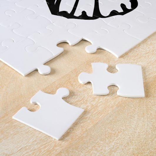 Puzzle Papillon noir (Côté)