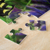 Puzzle Papillon noir et jaune (Côté)