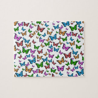 Puzzle Papillon papillon vintage Ancien art d'illustratio