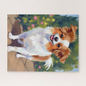 Puzzle Papillon | Peinture Aquarelle de Compagnie (Horizontal)
