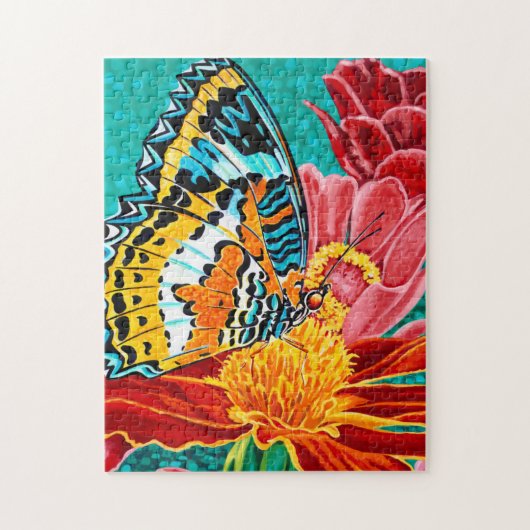 Puzzle Papillon pointu I (Vertical)
