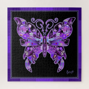 Puzzle Papillon pourpre 31