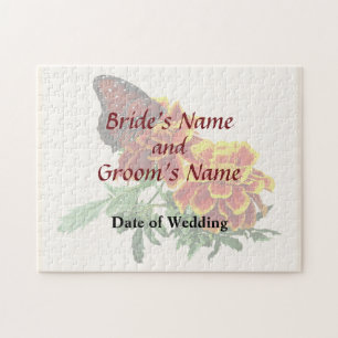 Puzzle Papillon Reine sur Produits de Mariage Souci
