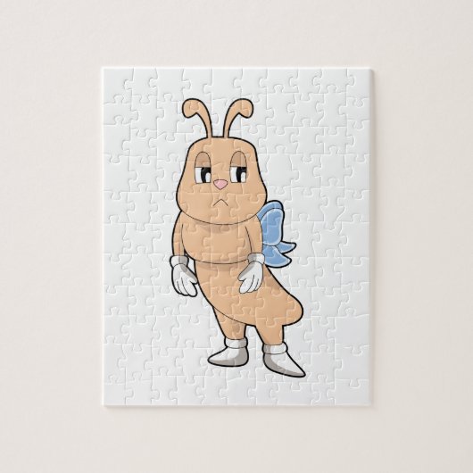 Puzzle Papillon sans ailes (Vertical)