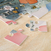Puzzle Papillon squelette Fée avec Fleur sauvage (Côté)