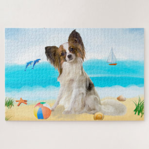 Puzzle Papillon sur la plage