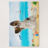 Puzzle Papillon sur la plage (Vertical)
